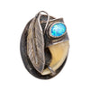 Navajo Bear Claw and Opal Ring