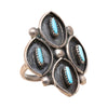 Turquoise Needlepoint Ring, Jewelry, Ring, Native