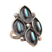 Turquoise Needlepoint Ring, Jewelry, Ring, Native