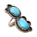 Turquoise and Sterling Ring, Jewelry, Ring, Native