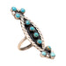 Turquoise Petit Point Ring, Jewelry, Ring, Native
