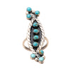 Turquoise Petit Point Ring