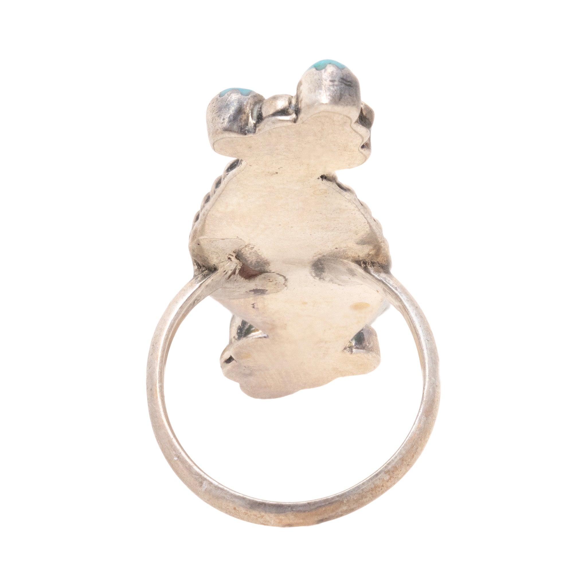 Turquoise Petit Point Ring