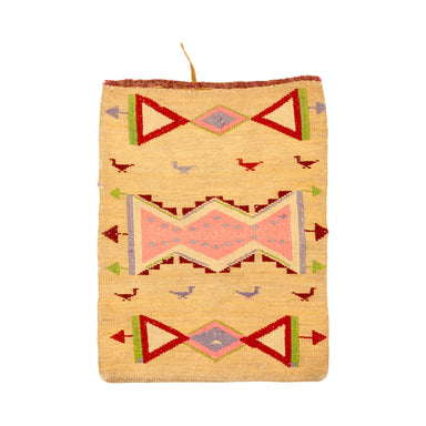 Nez Perce Pictorial Corn Husk, Native, Basketry, Corn Husk