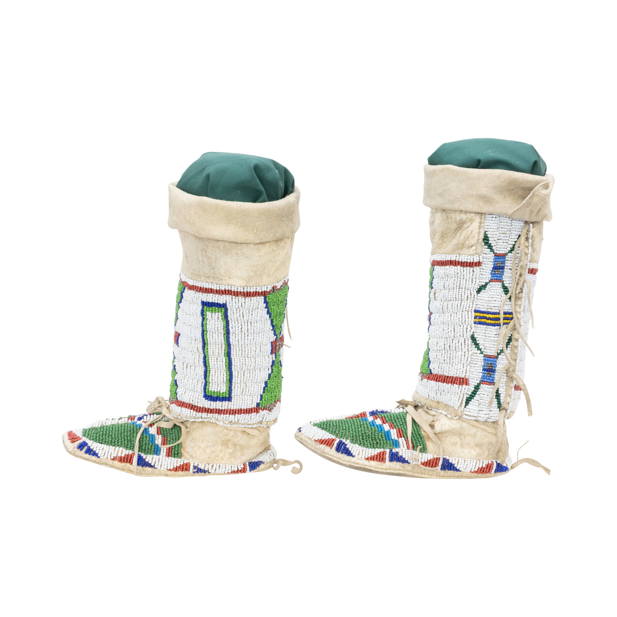 Sioux Child's Hightop Moccasins