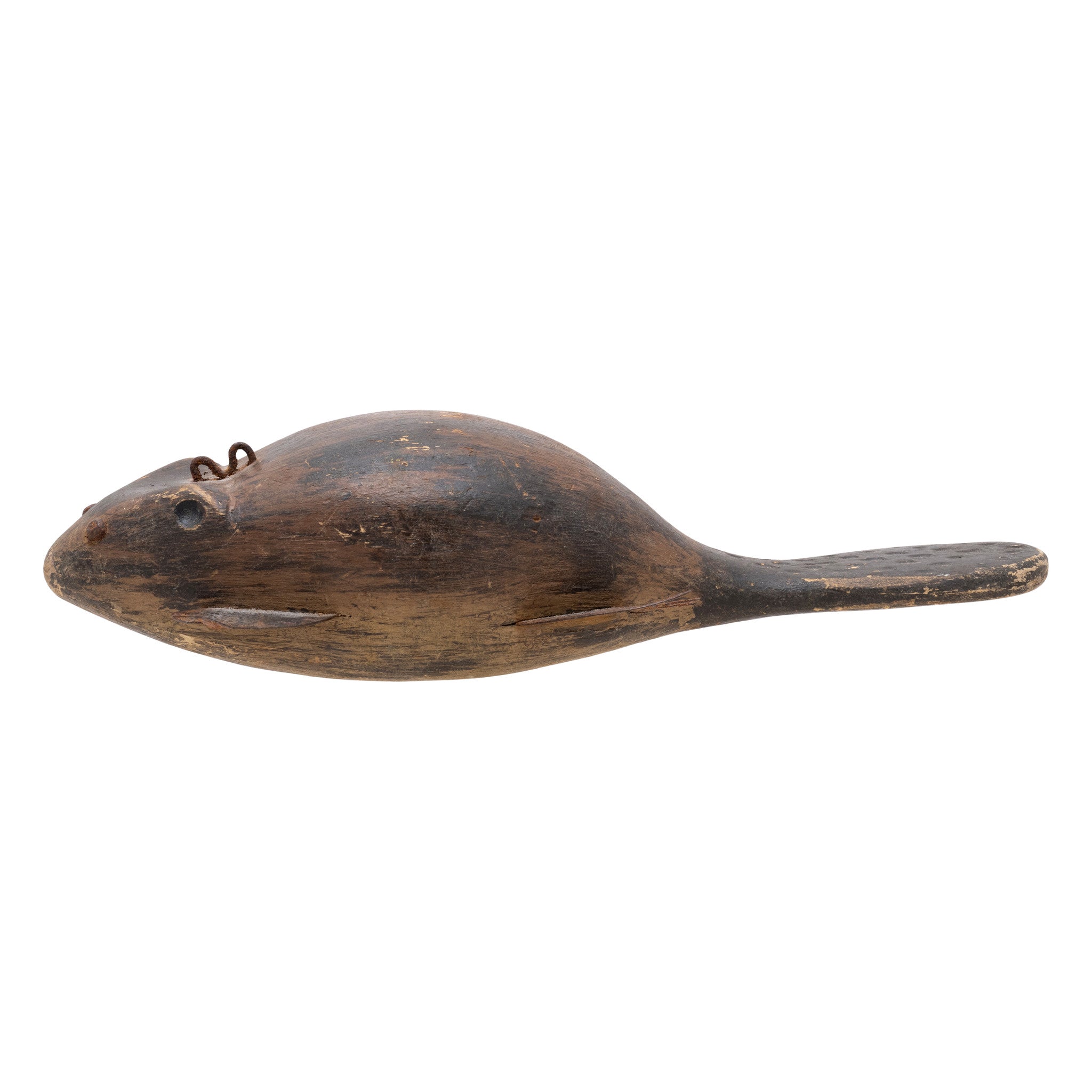 Beaver Spear Fishing Decoy