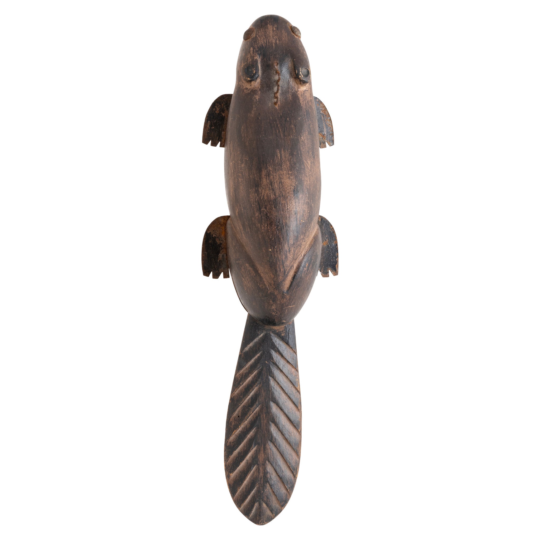 Beaver Spear Fishing Decoy