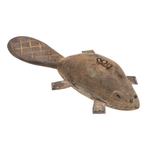 Miniature Beaver Spear Fishing Decoy, Sporting Goods, Fishing, Decoy