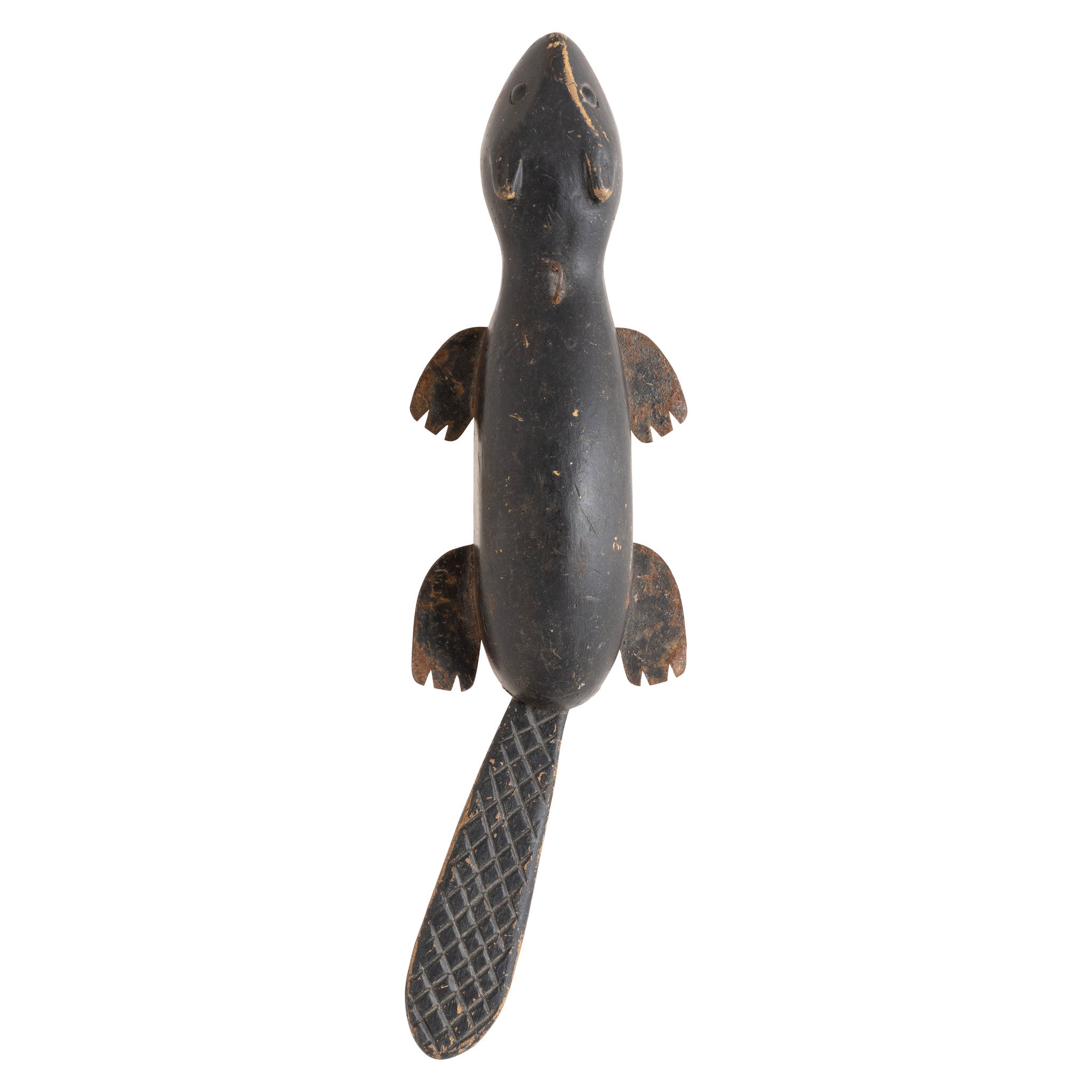 Beaver Spear Fishing Decoy