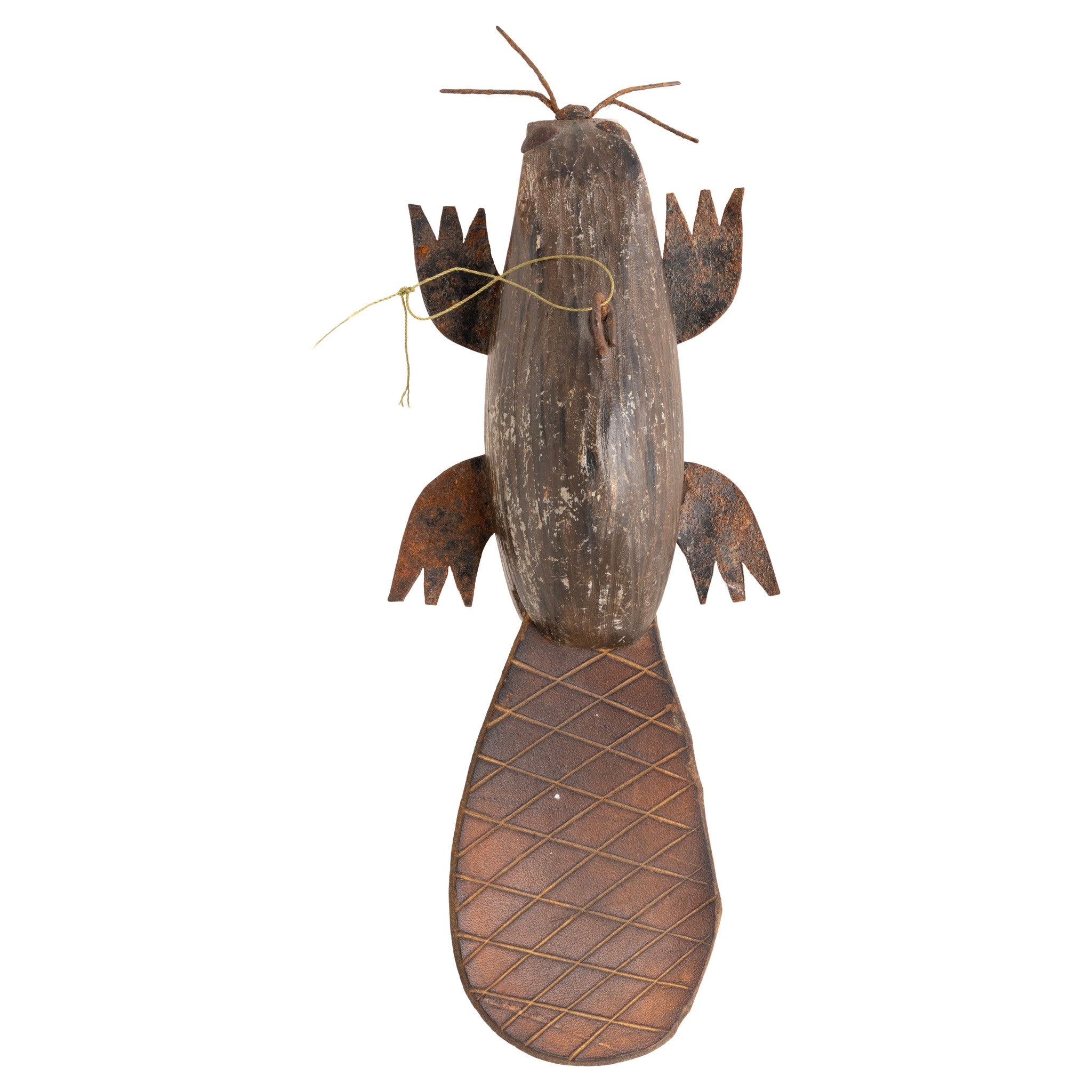 Beaver Spear Fishing Decoy