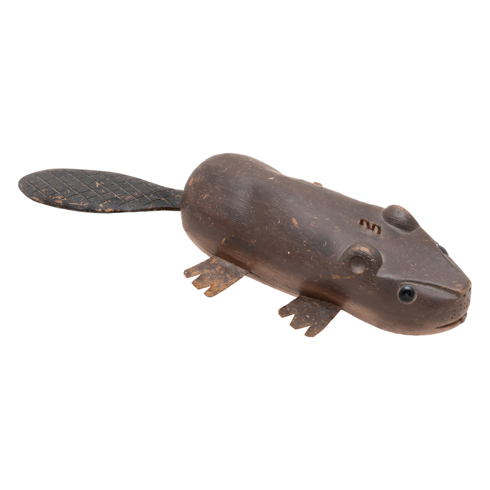 Beaver Spear Fishing Decoy, Sporting Goods, Fishing, Decoy