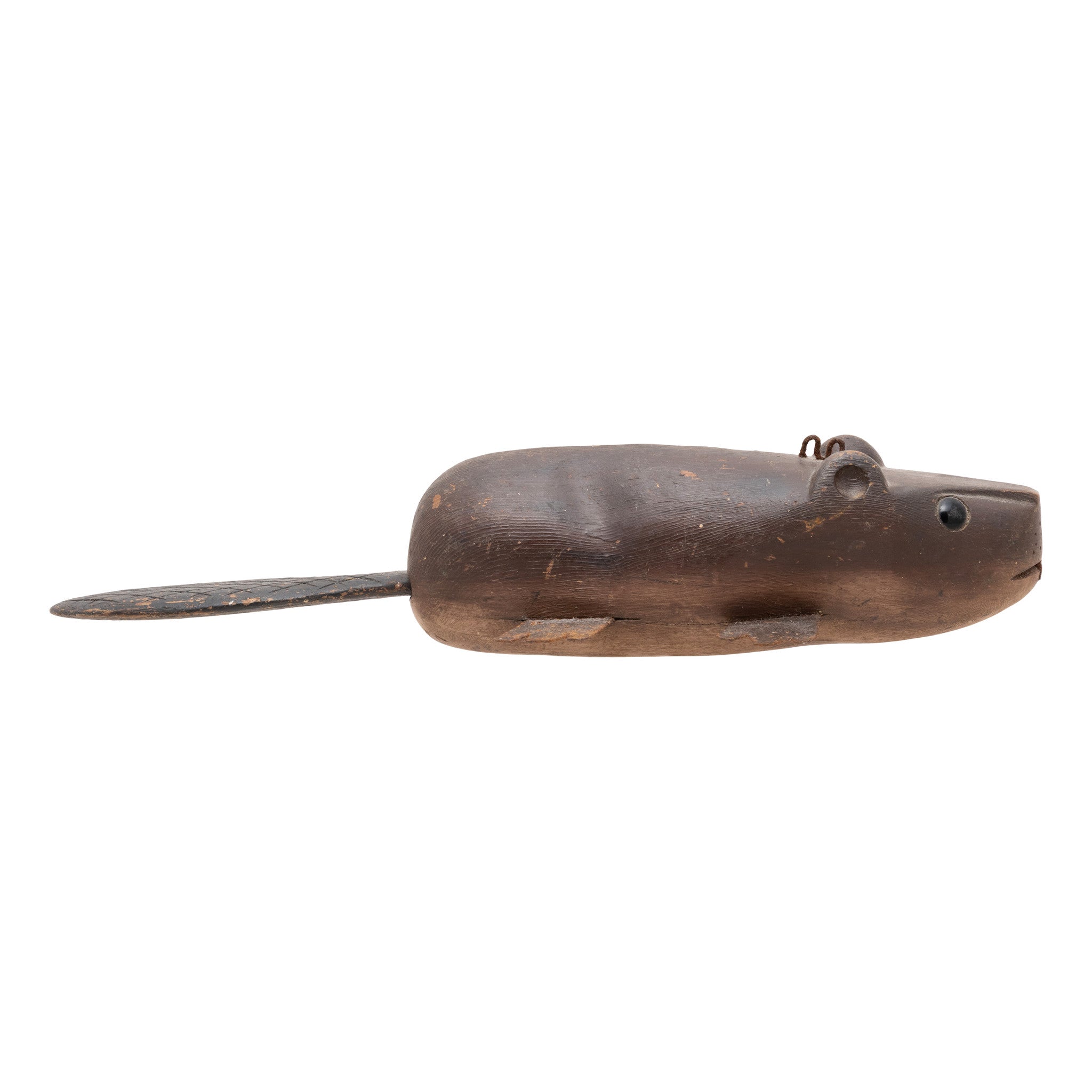 Beaver Spear Fishing Decoy