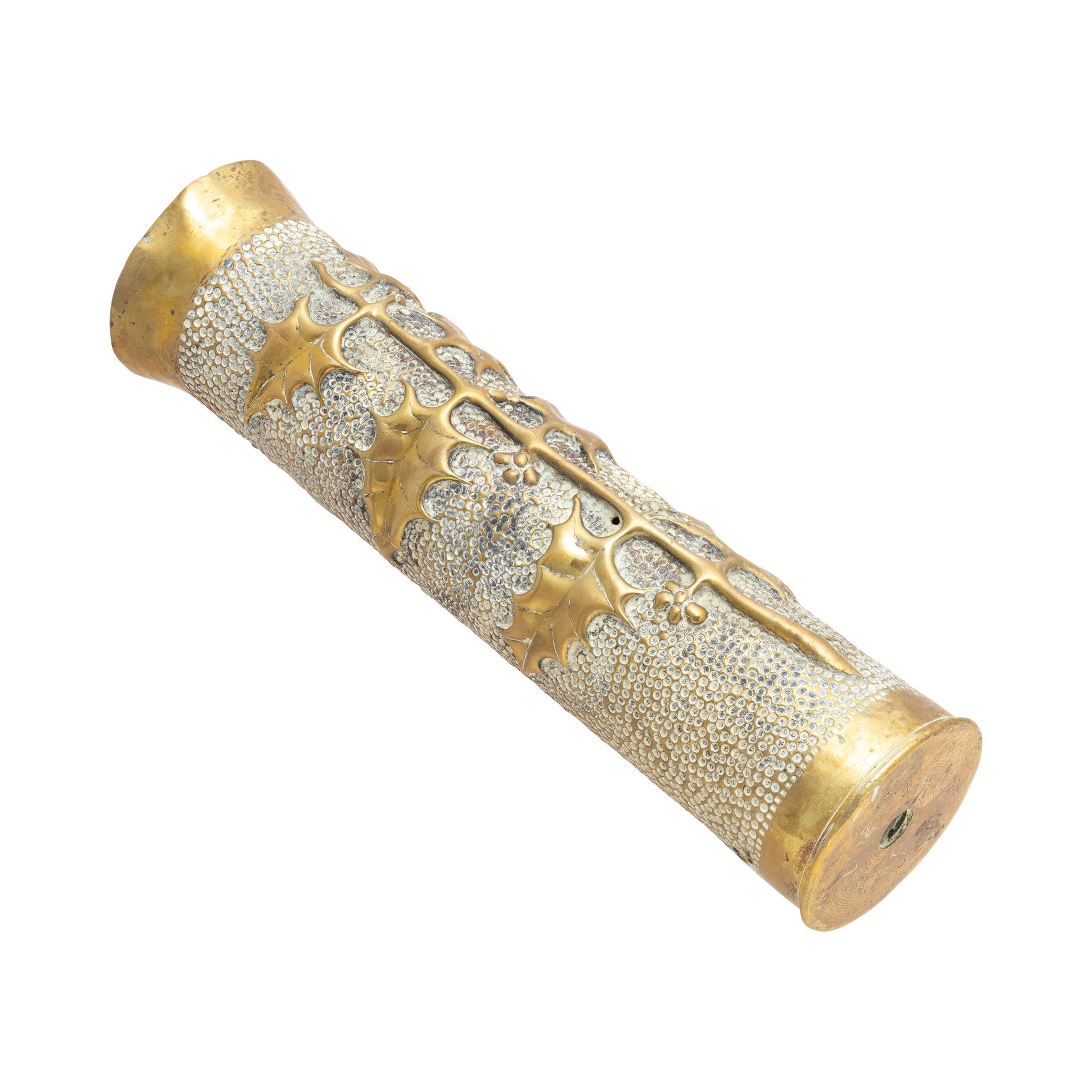 Pair Trench Art Vases