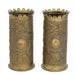 Pair Trench Art Vases, Furnishings, Decor, Trench Art