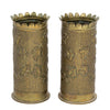 Pair Trench Art Vases