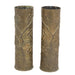 Pair Trench Art Vases, Furnishings, Decor, Trench Art