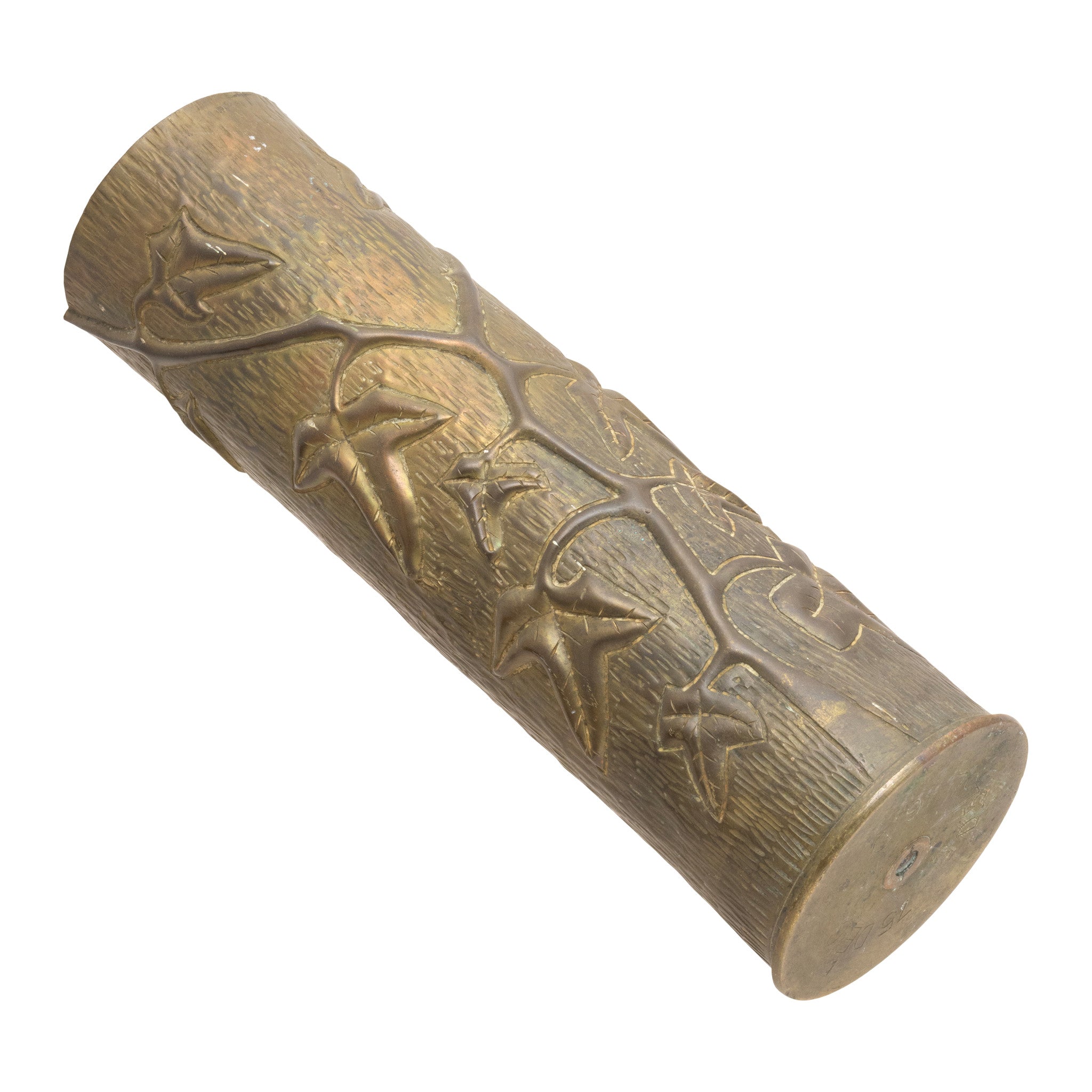 Pair Trench Art Vases