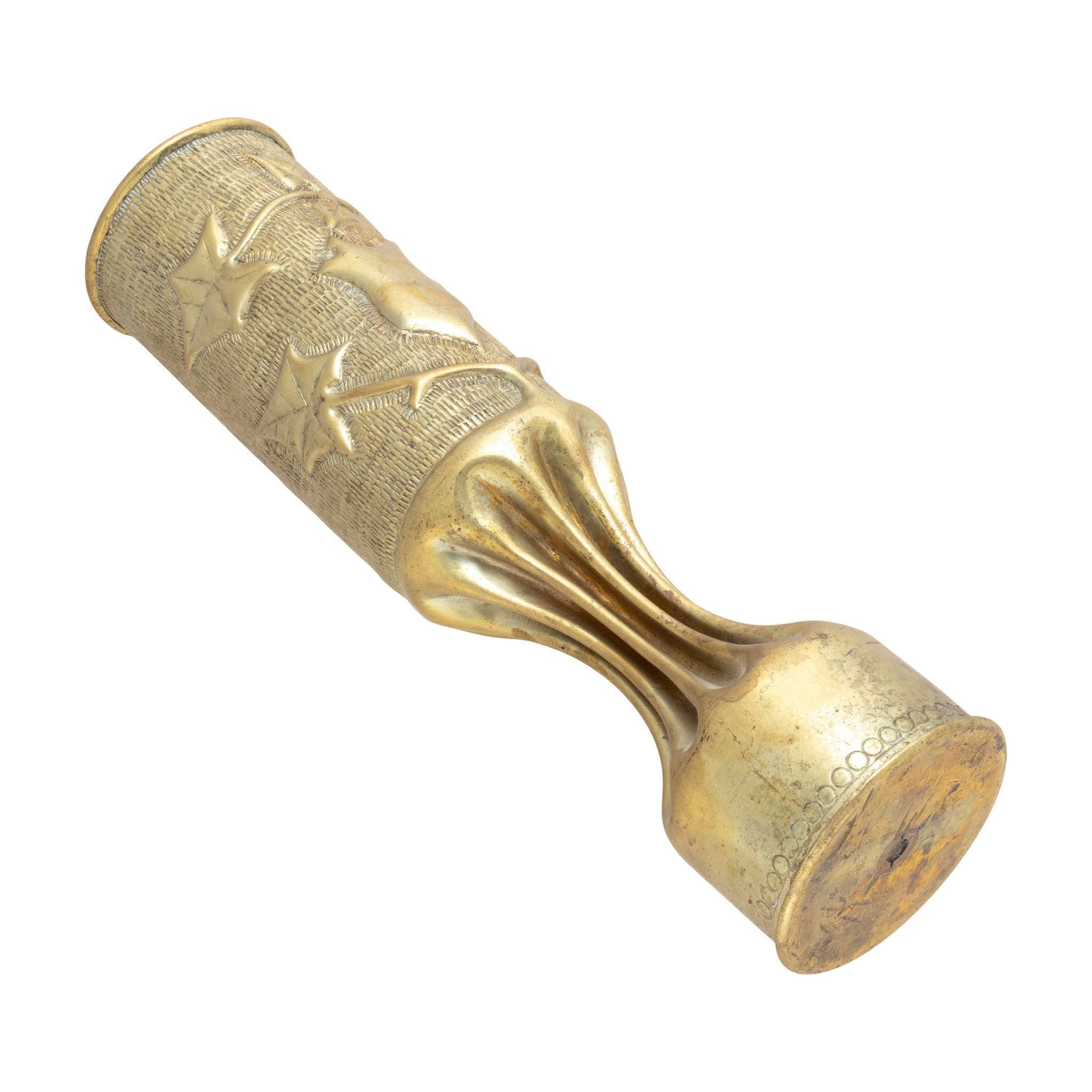 Pair Trench Art Vases