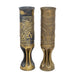 Pair Trench Art Vases, Furnishings, Decor, Trench Art