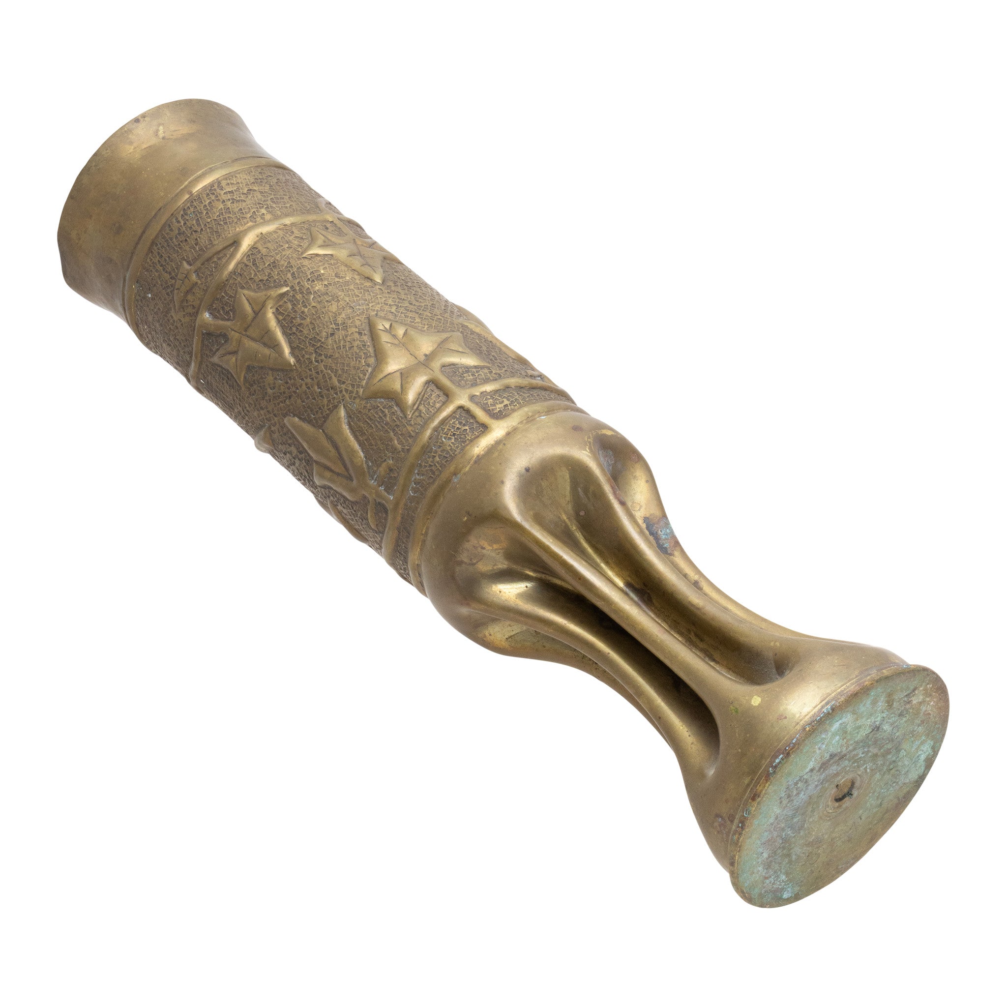 Pair Trench Art Vases