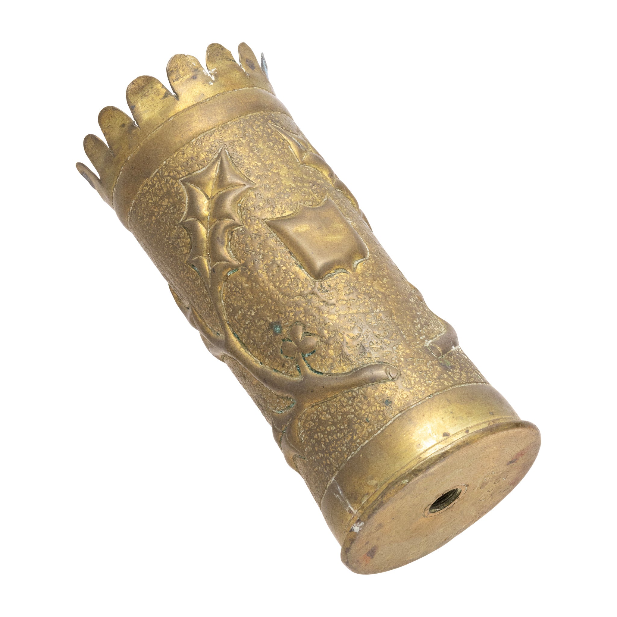 Pair Trench Art Vases