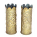 Pair Trench Art Vases, Furnishings, Decor, Trench Art