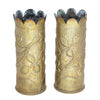 Pair Trench Art Vases