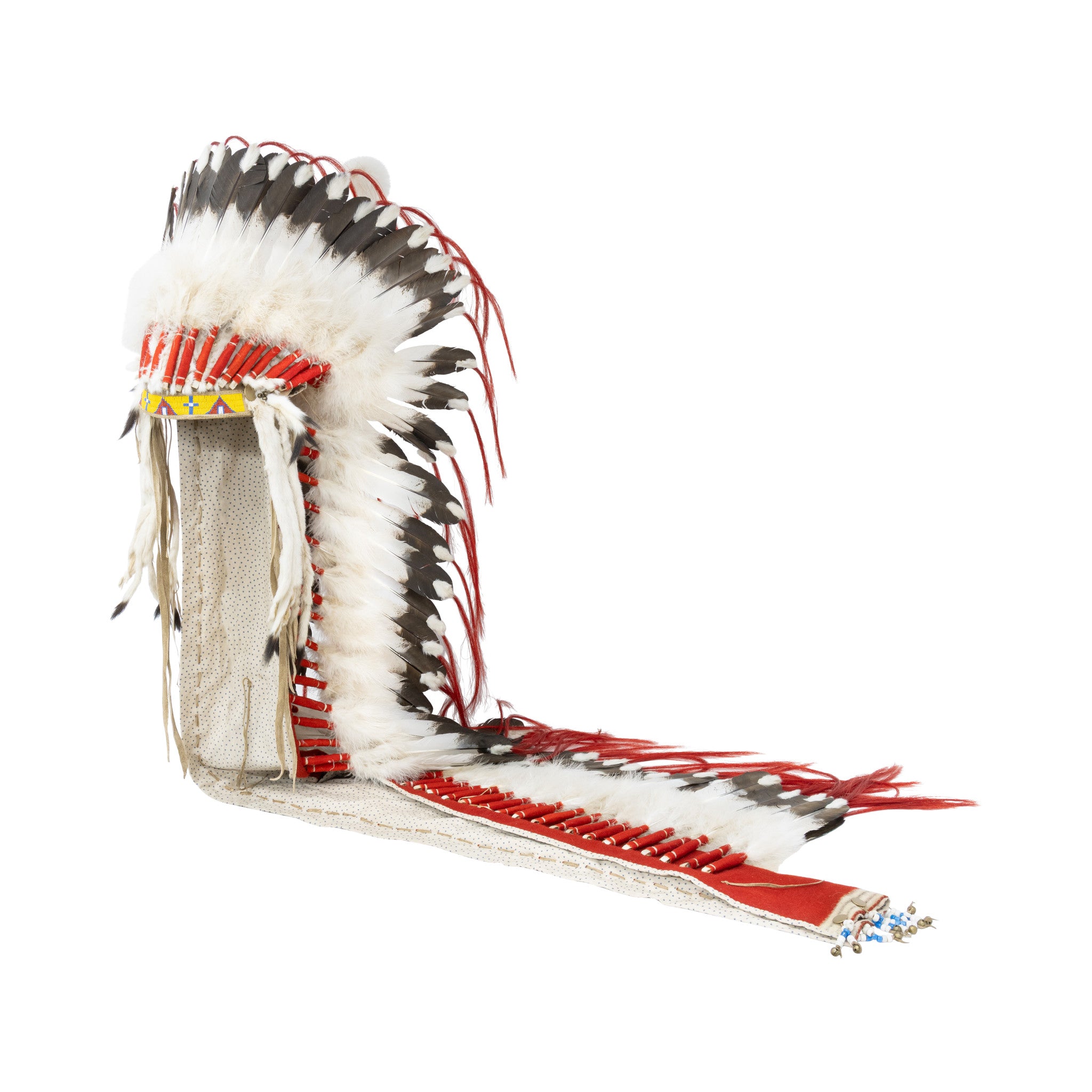 Double Trailer Headdress, Native, Inspired Art, Head Piece