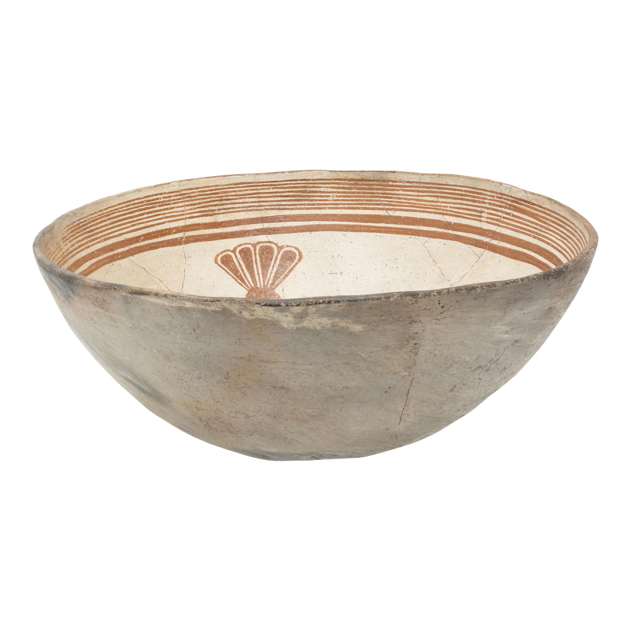 Mimbres Pictorial Pottery Bowl