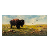 Lone Bull by Heinie Hartwig, Fine Art, Painting, Native American