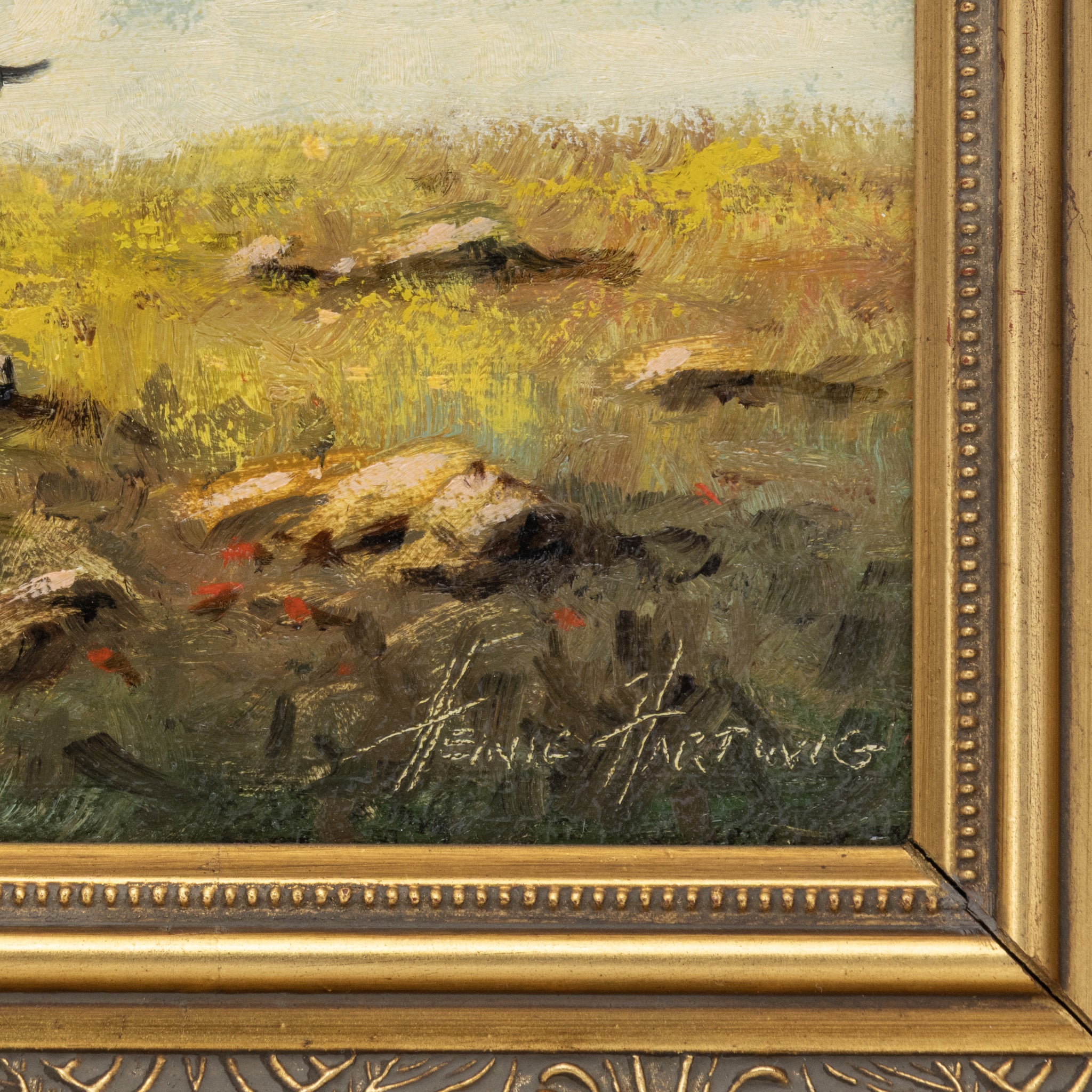 Lone Bull by Heinie Hartwig