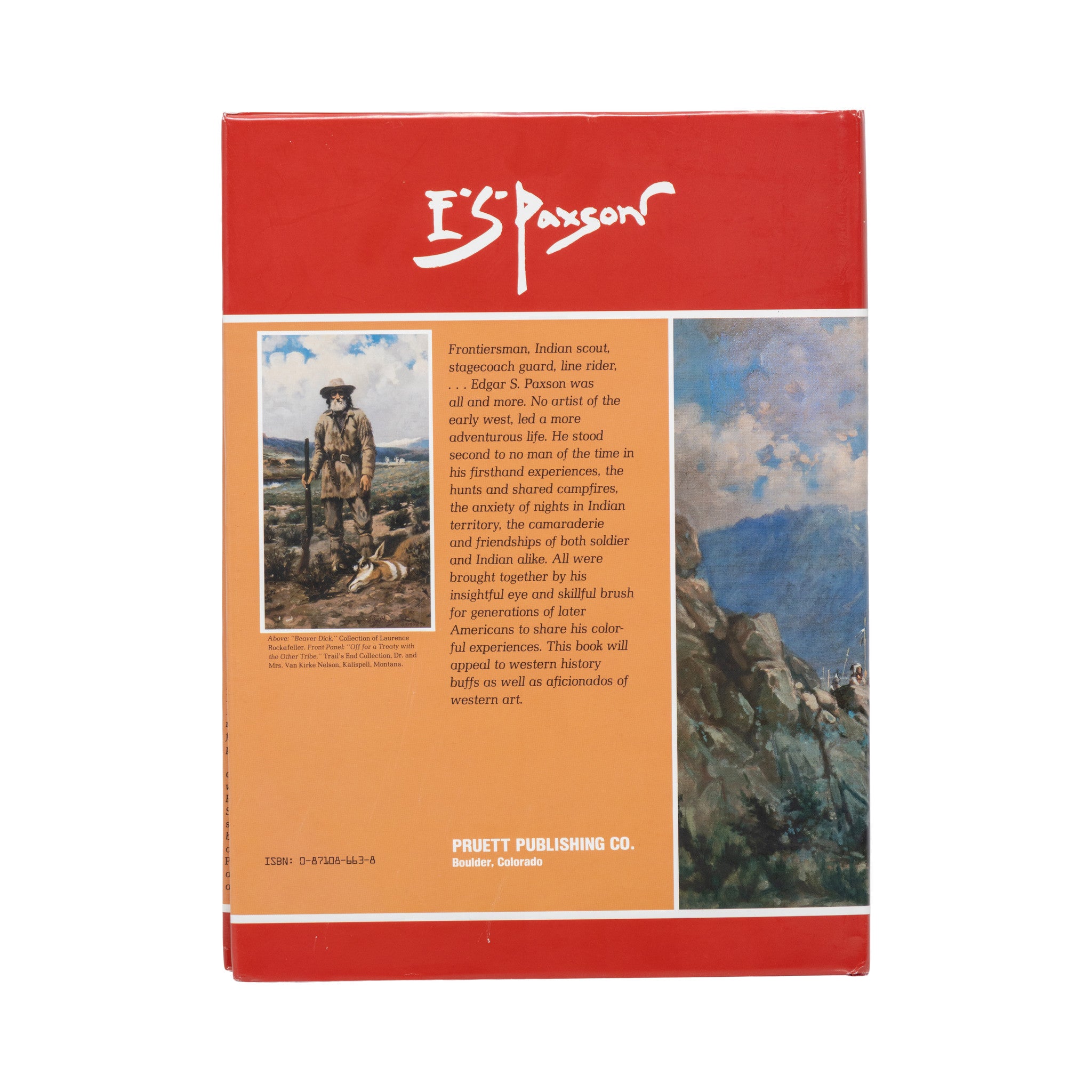 E.S. Paxson Frontier Artist Book by William E. Paxson Jr.