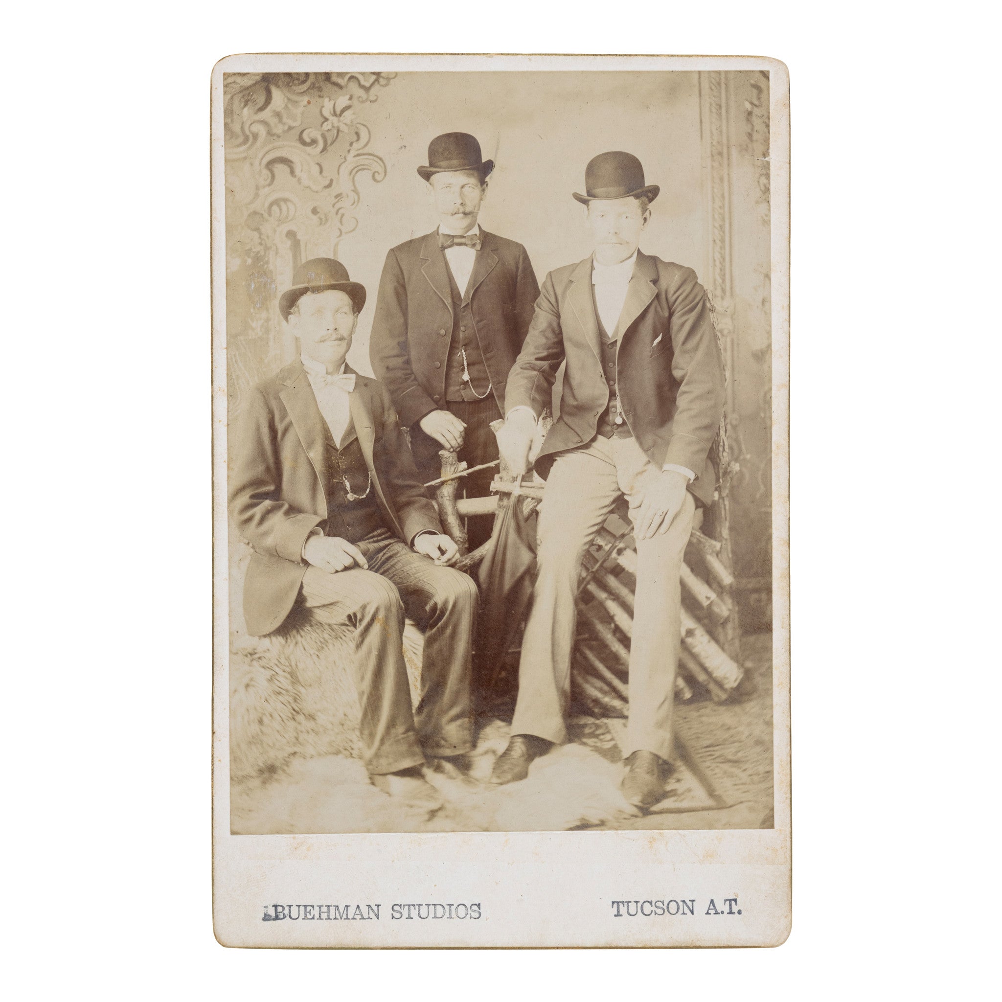 H. Buehma Studios Photo of Three Men, Fine Art, Photography, Other