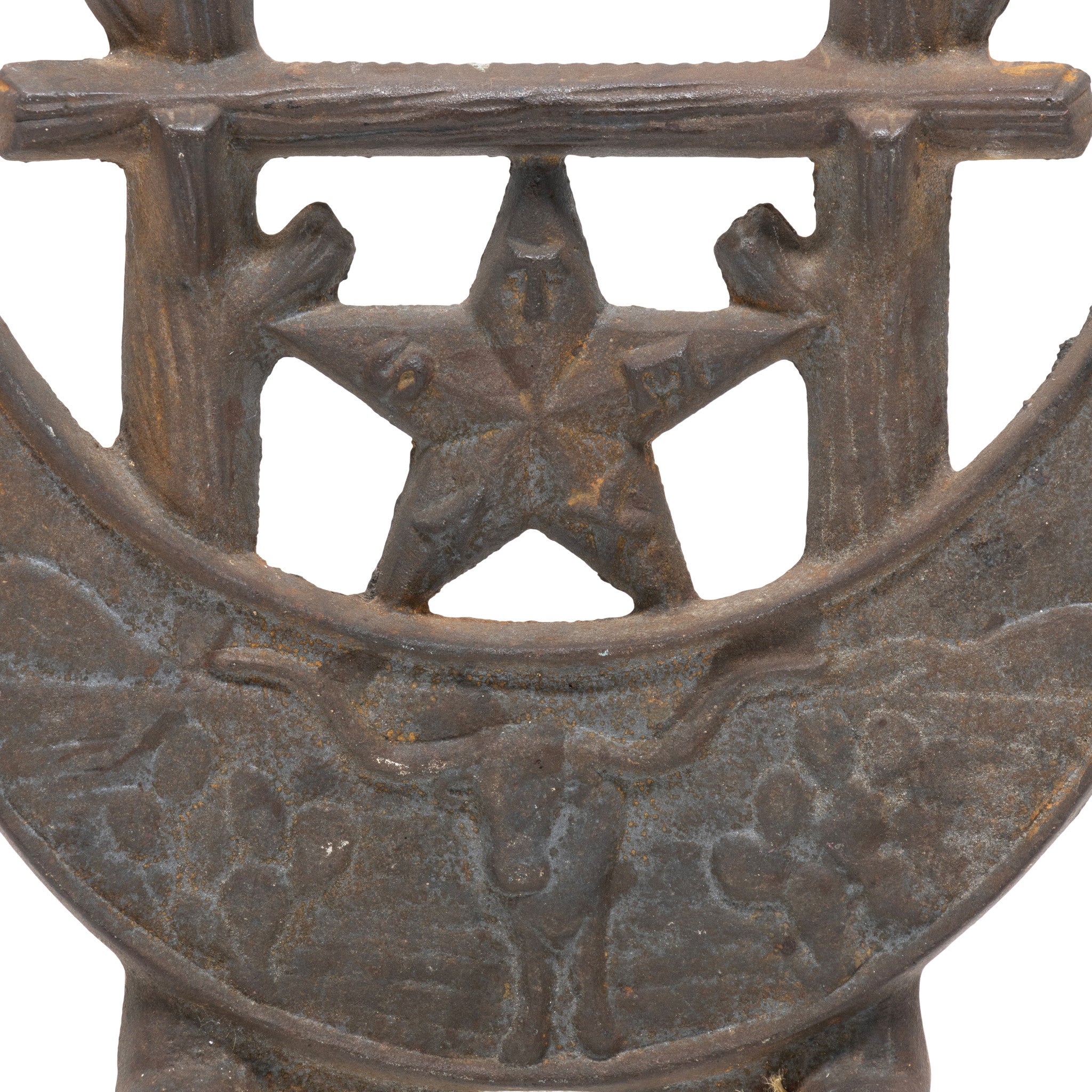 Texas Centennial Iron Boot Scraper