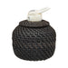 Baleen Basket by Carl E. Hank, Native, Basketry, Vertical