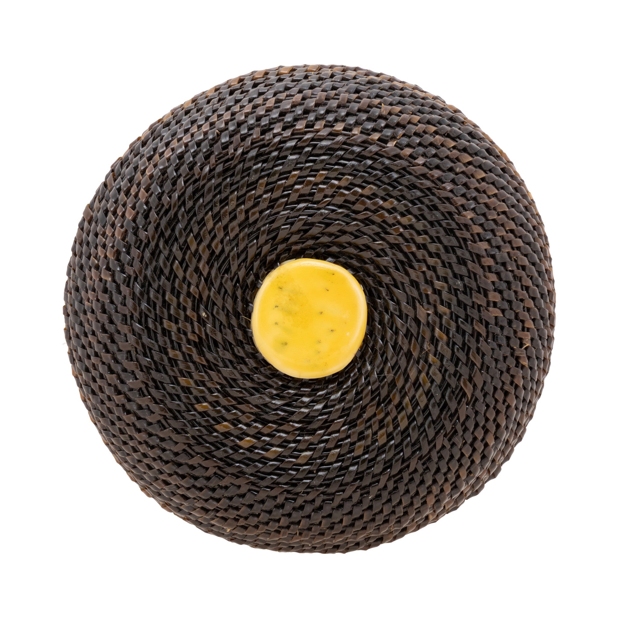 Lidded Baleen Basket by John Long Sr.