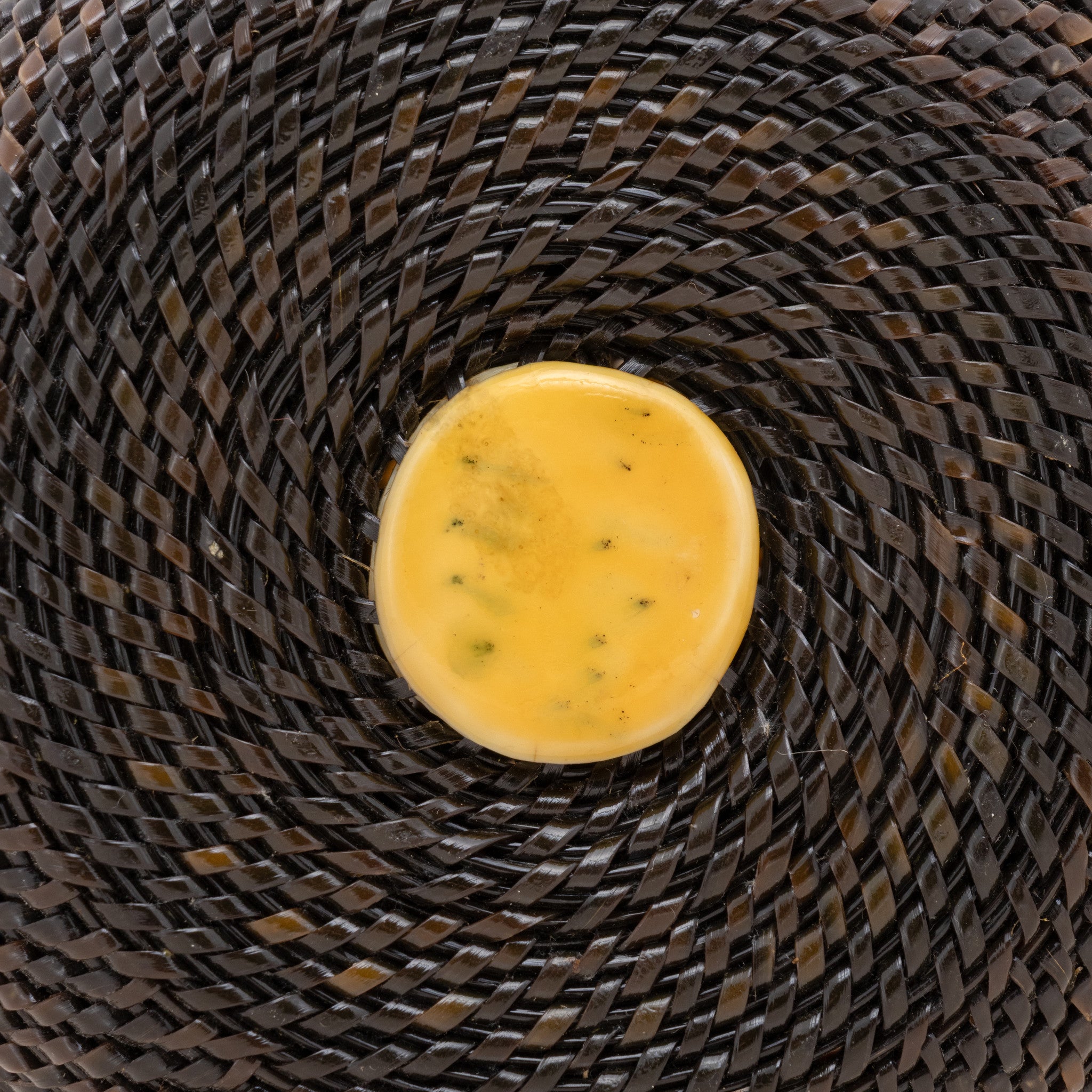 Lidded Baleen Basket by John Long Sr.