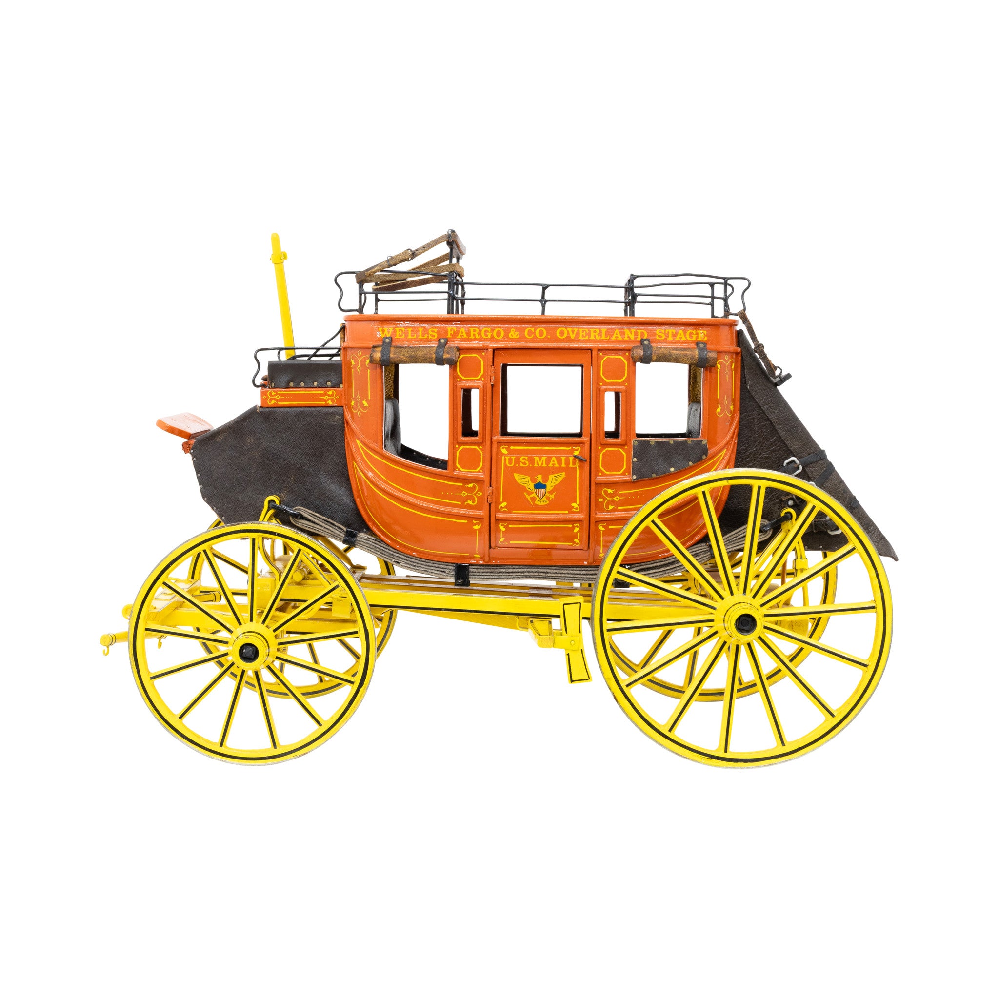 Wells Fargo & Co. Overland Stagecoach Model