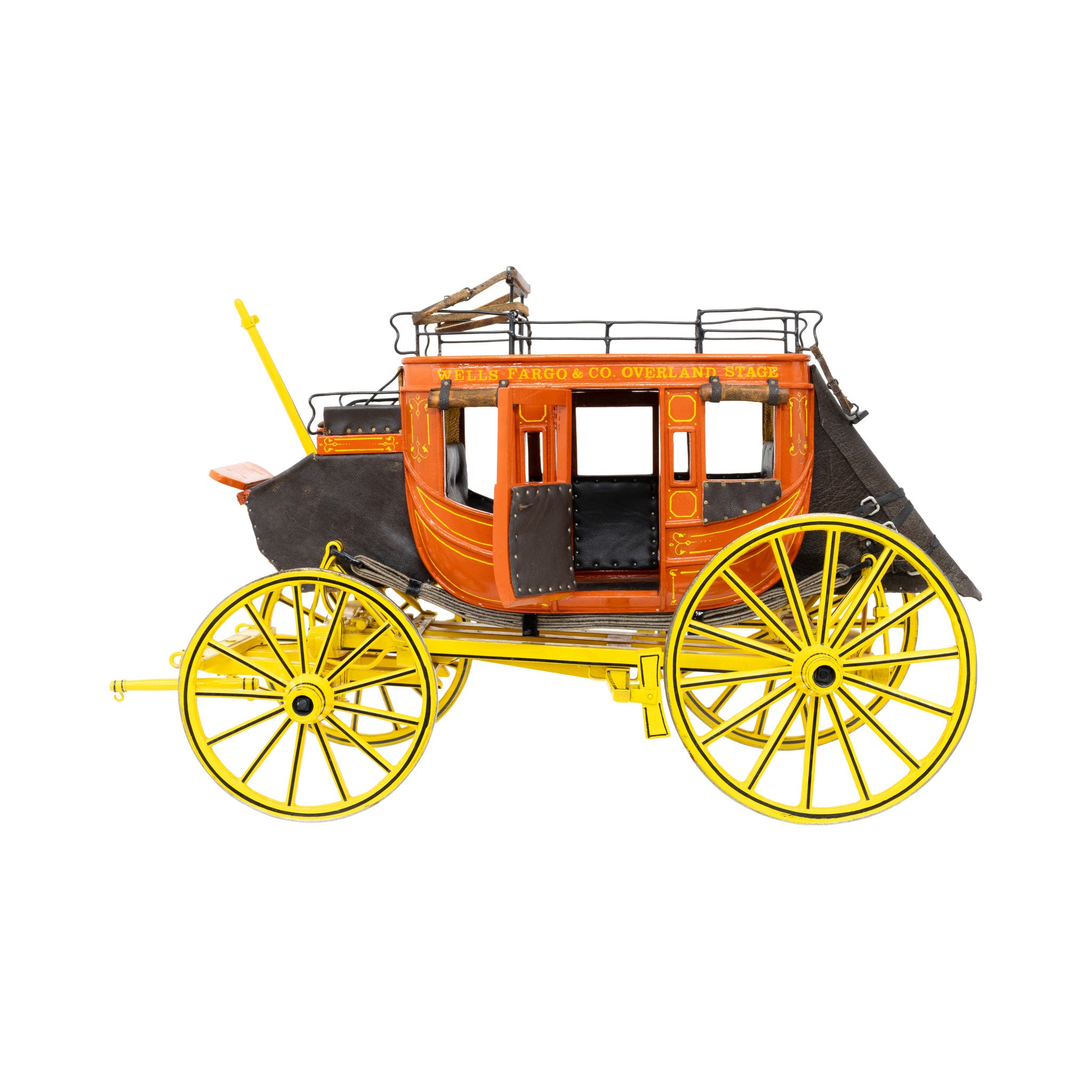 Wells Fargo & Co. Overland Stagecoach Model