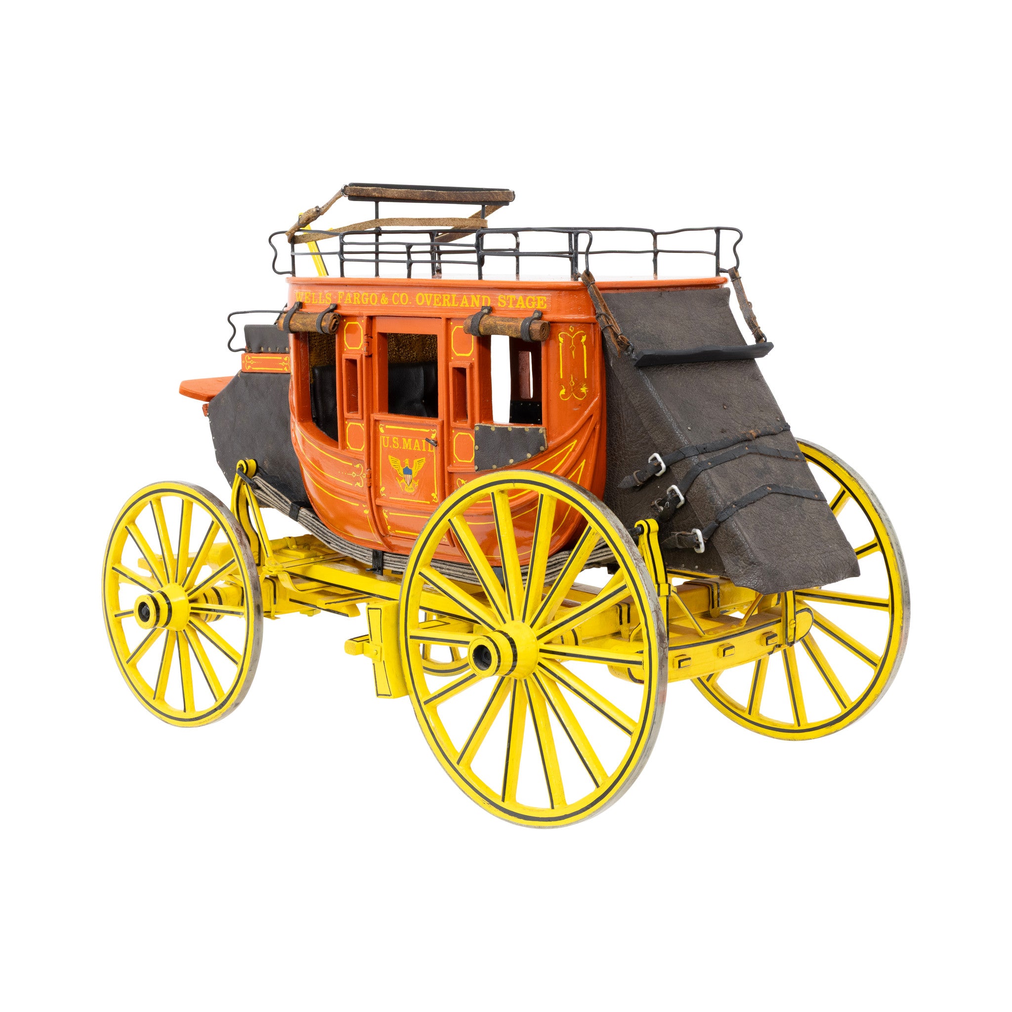Wells Fargo & Co. Overland Stagecoach Model