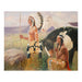 The Proud Ones by Charles Damrow, Fine Art, Painting, Native American