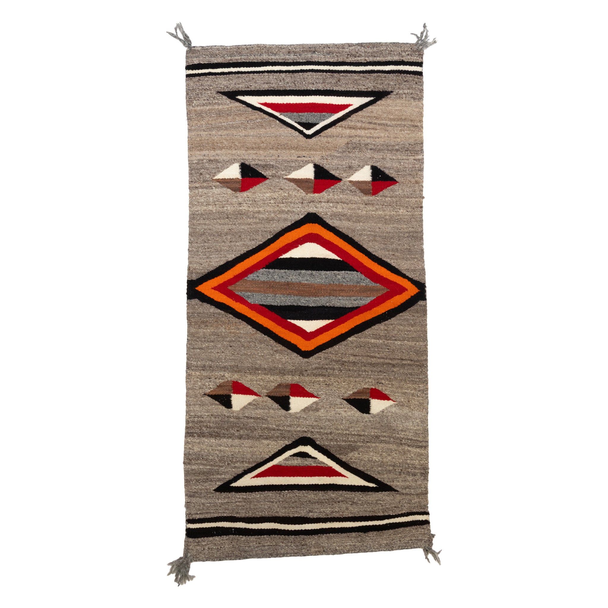 Navajo Double Saddle Blanket, Native, Weaving, Double Saddle Blanket