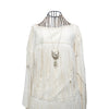 Puyallup White Deer Skin Dress and Moccasins