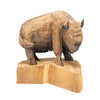 Native Carved Buffalo, Native, Carving, Other