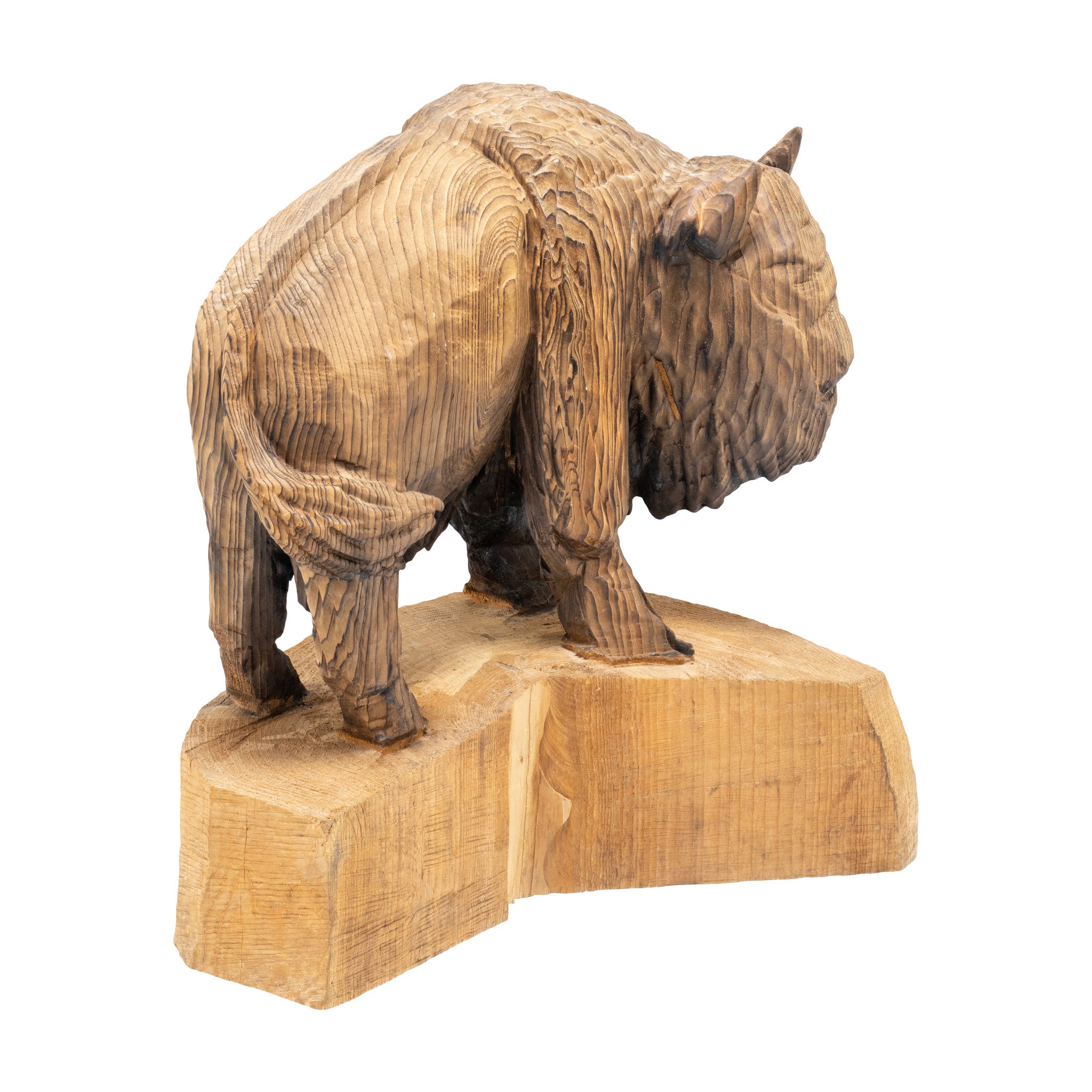 Native Carved Buffalo