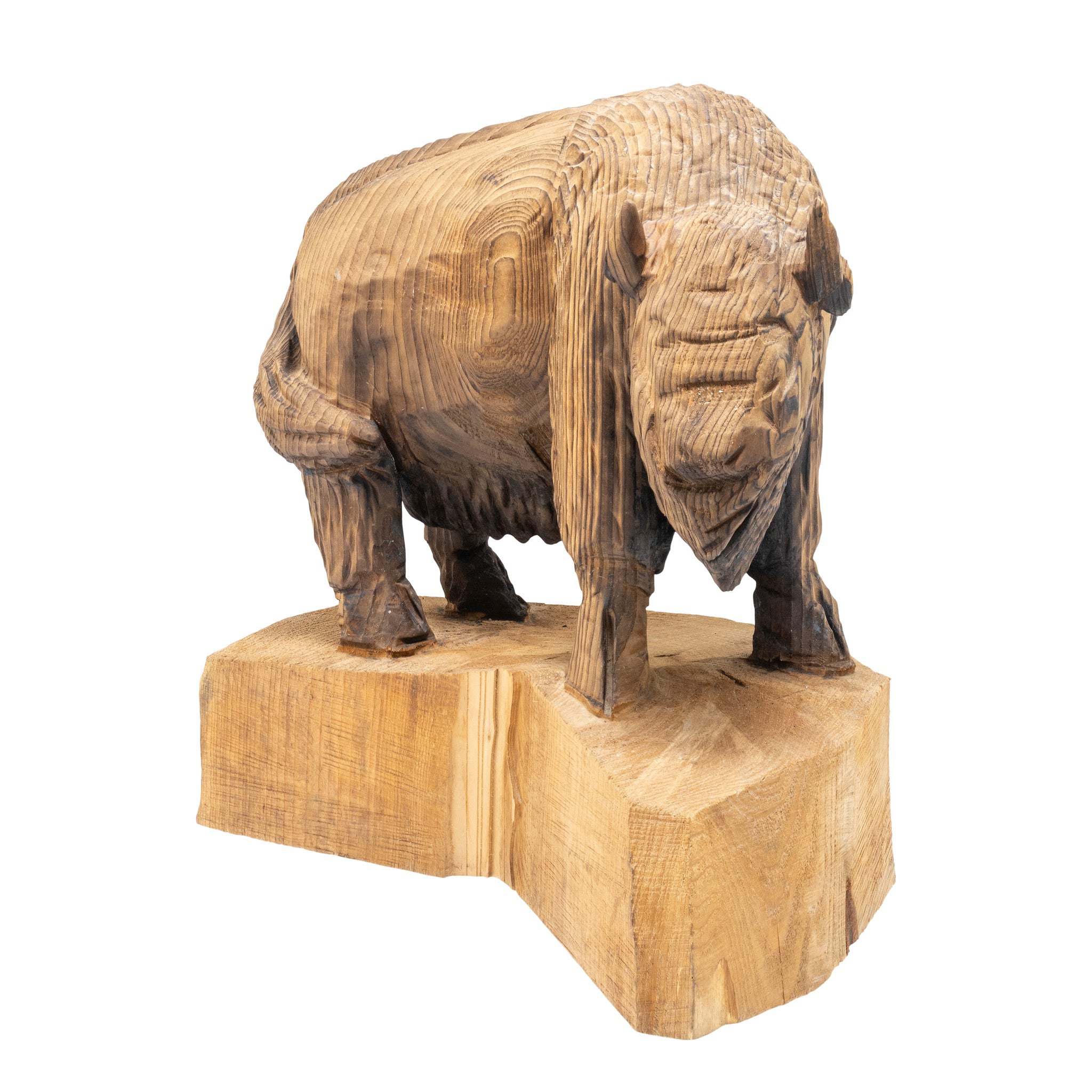 Native Carved Buffalo
