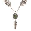 Navajo Feather Necklace
