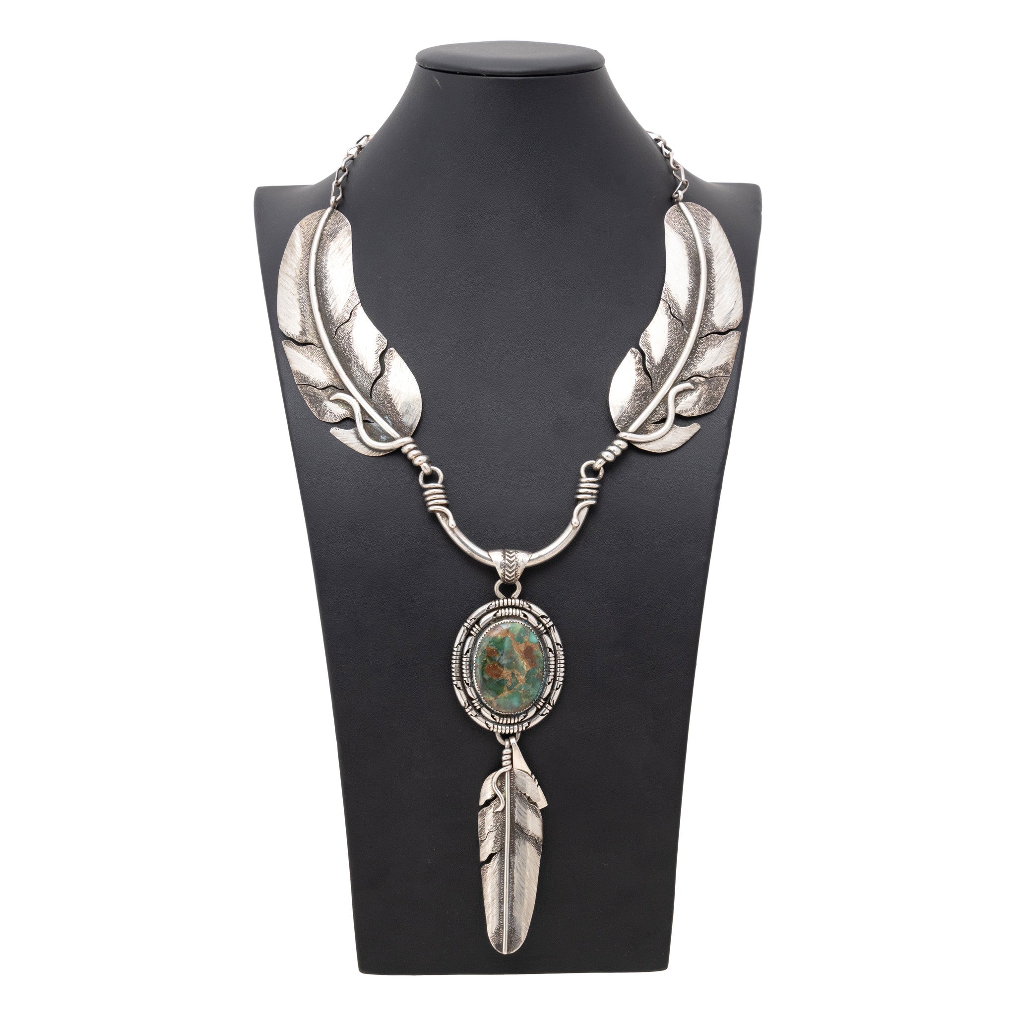Navajo Feather Necklace