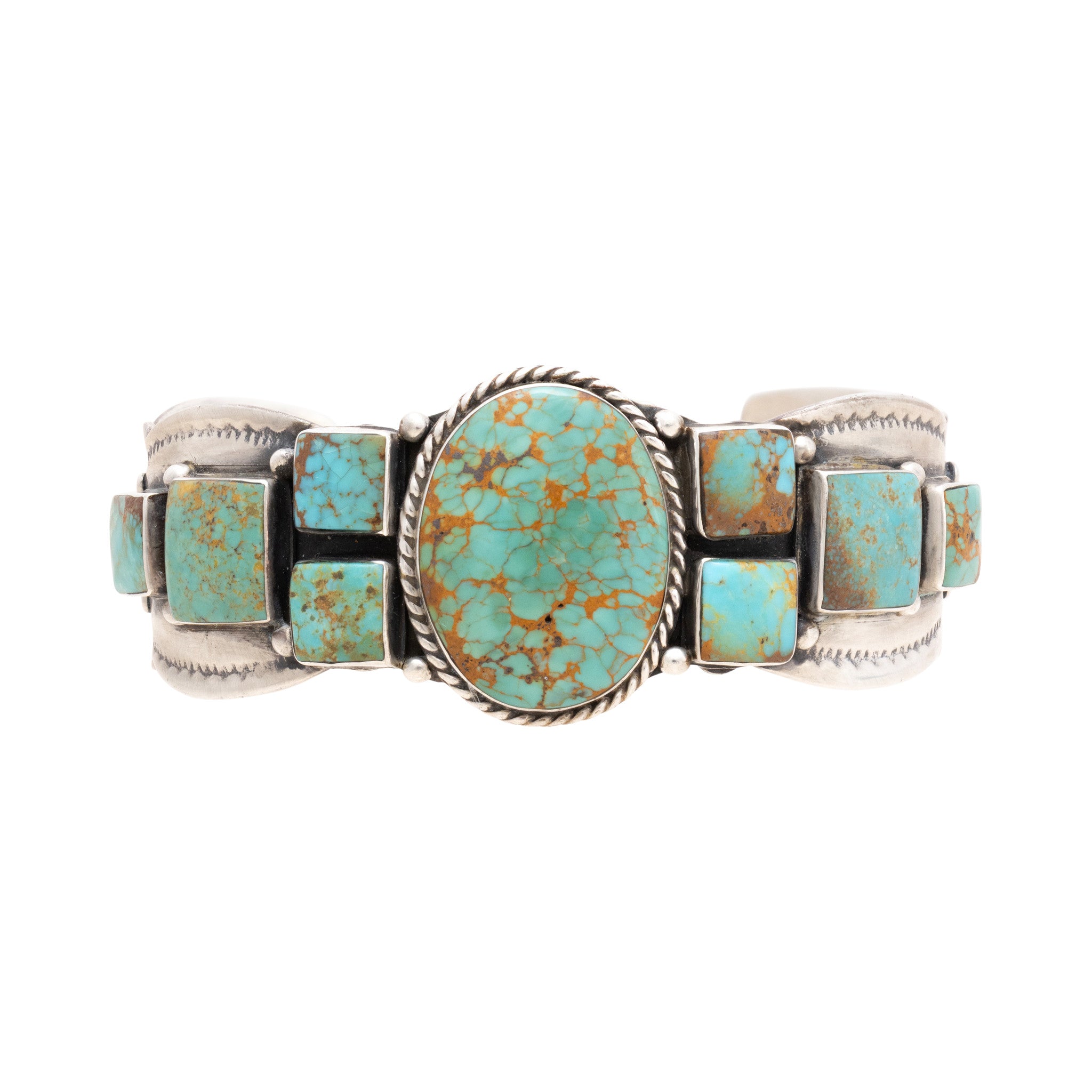 Navajo Turquoise Bracelet, Jewelry, Bracelet, Native