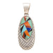 Pueblo Multi Stone Pendant, Jewelry, Necklace, Native